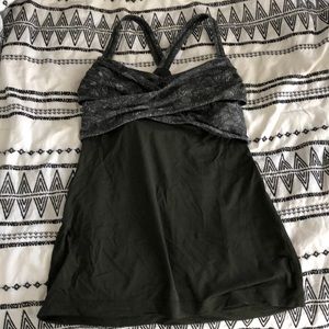 Lululemon built in bra top